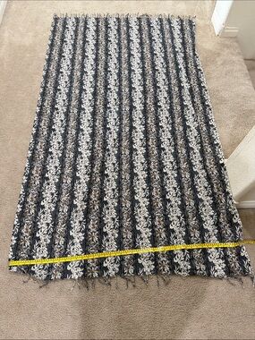 Women’s Black and White Printed wrap / table skirt